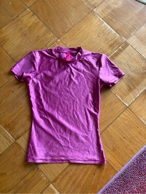 SKIMS Pink Short-Sleeve Crewneck Tee